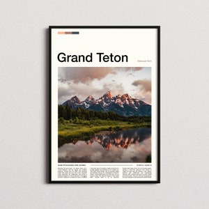 Grand Teton Nationalpark Druck, Grand Teton Nationalpark Poster, Grand Teton Wandkunst, Grand Teton Kunstdruck, Grand Teton Foto
