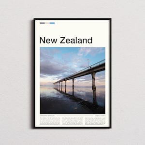 New Zealand Print, New Zealand Poster, New Zealand Wall Art, New Zealand Art Print, New Zealand Photo, Traveler Gifts, Travel Poster