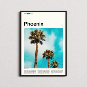 Phoenix Print, Phoenix Poster, Phoenix Wall Art, Arizona Art Print, Phoenix Photo
