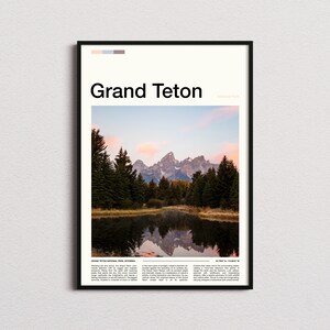 Grand Teton Nationalpark Druck, Grand Teton Nationalpark Poster, Grand Teton Wandkunst, Grand Teton Kunstdruck, Grand Teton Foto