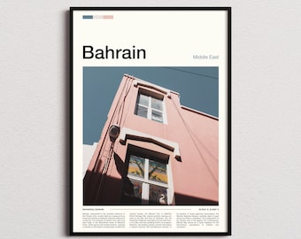 Bahrain Print, Bahrain Poster, Bahrain Wall Art, Bahrain Art Print, Bahrain Photo, Traveler Gifts, Travel Poster