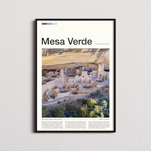 Mesa Verde National Park Print, Mesa Verde Poster, Mesa Verde Wall Art, Mesa Verde Art Print, Mesa Verde Photo