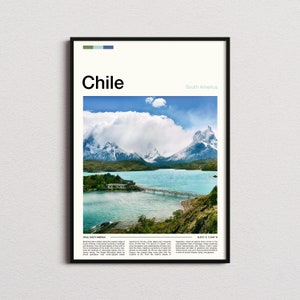 Chile Print, Chile Poster, Chile Wall Art, Chile Art Print, Chile Photo, Chile Travel Gifts