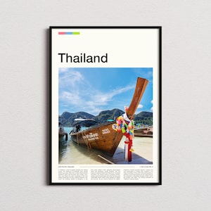 Thailand Print, Thailand Poster, Thailand Wall Art, Thailand Art Print, Thailand Photo