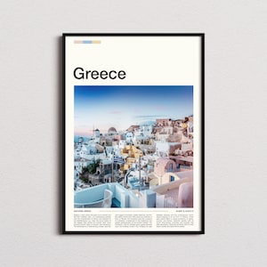 Greece Print, Greece Poster, Greece Wall Art, Greece Art Print, Greece Photo, Greece Gifts