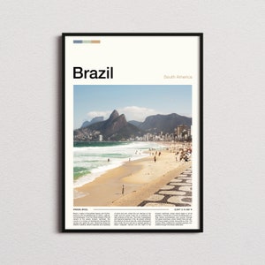 Brazil Print, Brazil Poster, Brazil Wall Art, Brazil Art Print, Brazil Photo, Brazil Travel Gifts