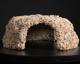 FreshBlend Cave A – Aquascape | Cave Structure | Handmade Aquarium Decor | Freshwater-Safe | Patent Pending Technology