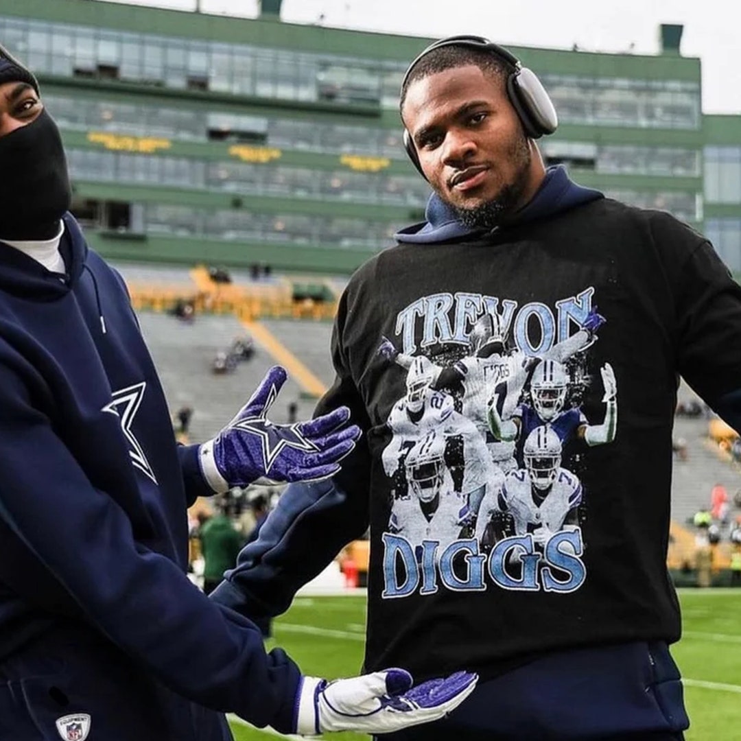 Trevon Diggs Bootleg Shirt, Trevon Diggs Vintage Football, Trevon Diggs