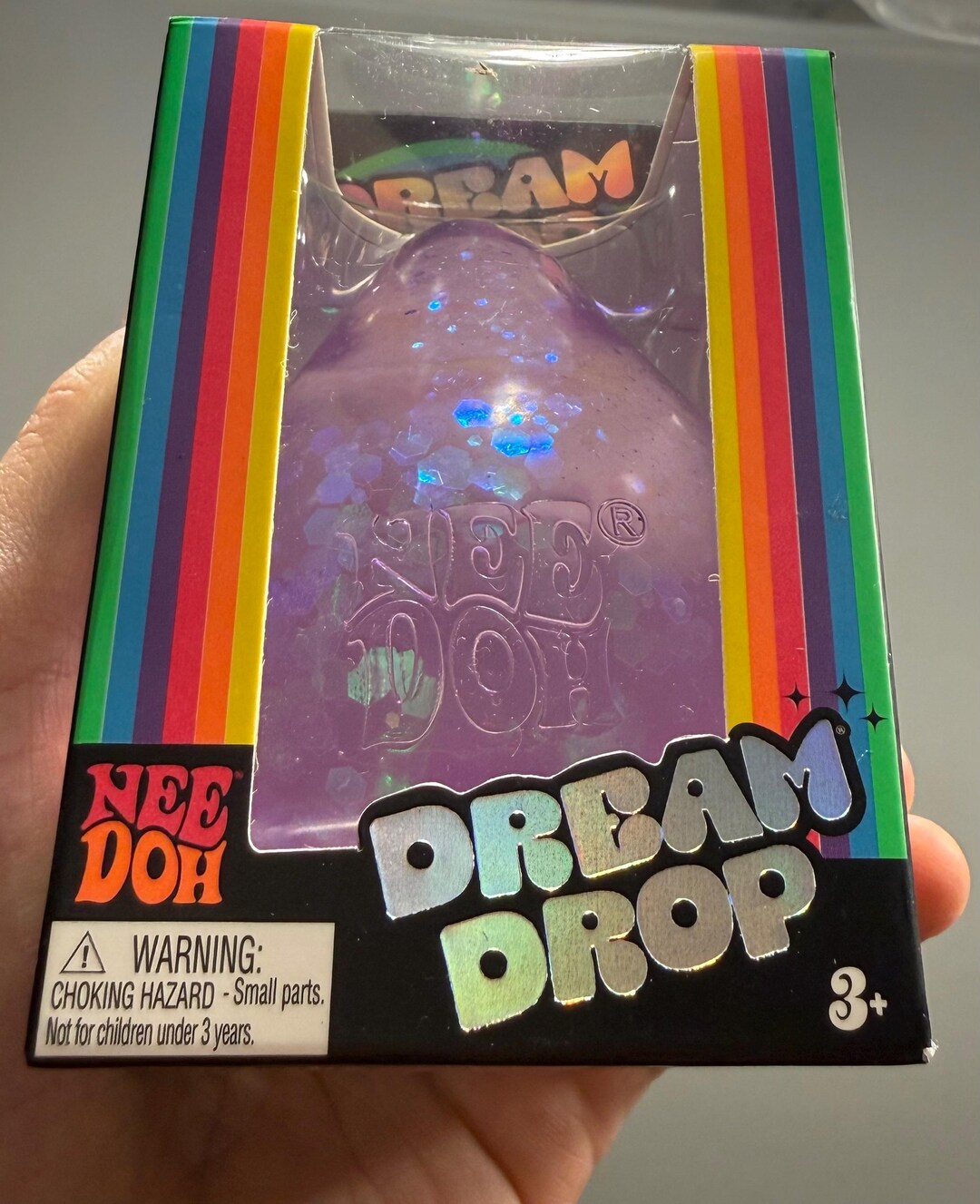 Needoh Splash NEEDOH Purple Dream Drop With Splash Stand Viral Squishy NEW in Box - Etsy