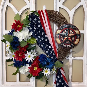 God Bless America Red White & Blue