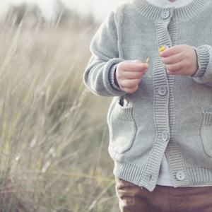 Kids cardigan - Grey