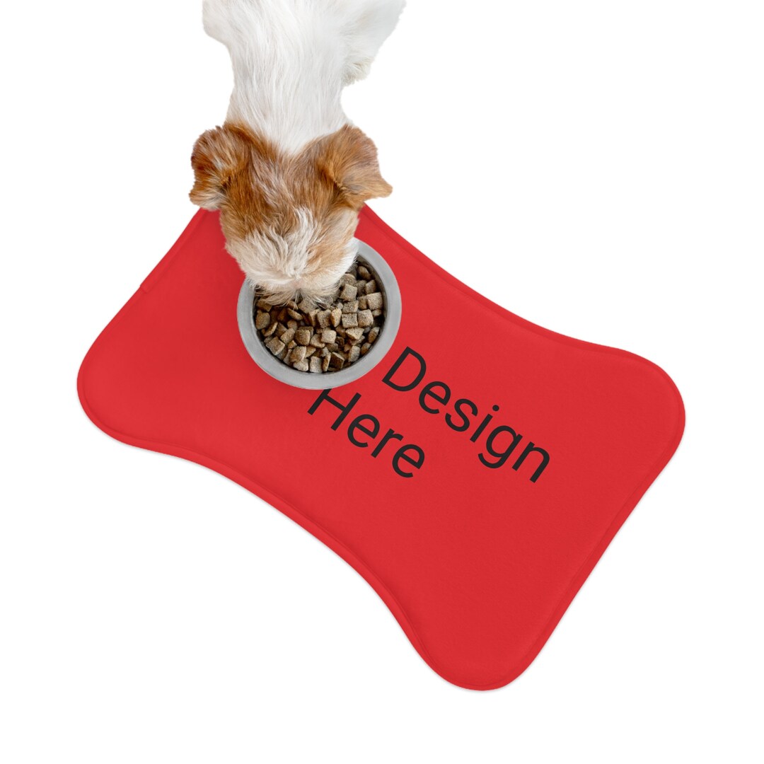 customizable-dog-feeding-mat-bone-shaped-pet-mat-pet-rug-dog-feeding