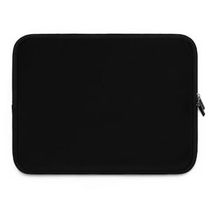 Rainbow Leopard Laptop Sleeve: Neoprene Zippered Case, Personalized Protector image 7