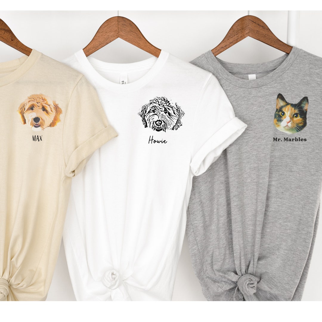Custom Pet Shirt Pet Photo Tee With Name Personalized Dog T shirt Using custom-pet-shirt-pet-photo-tee-with-name-personalized-dog-t-shirt-using