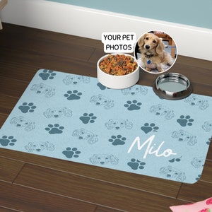Dog Food Mat Etsy UK