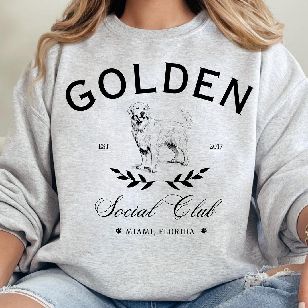 Custom Golden Retriever Sweater, Personalized Golden Retriever Dog ...