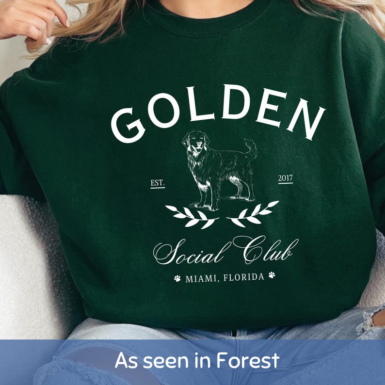 Custom Golden Retriever Sweater, Personalized Golden Retriever Dog ...