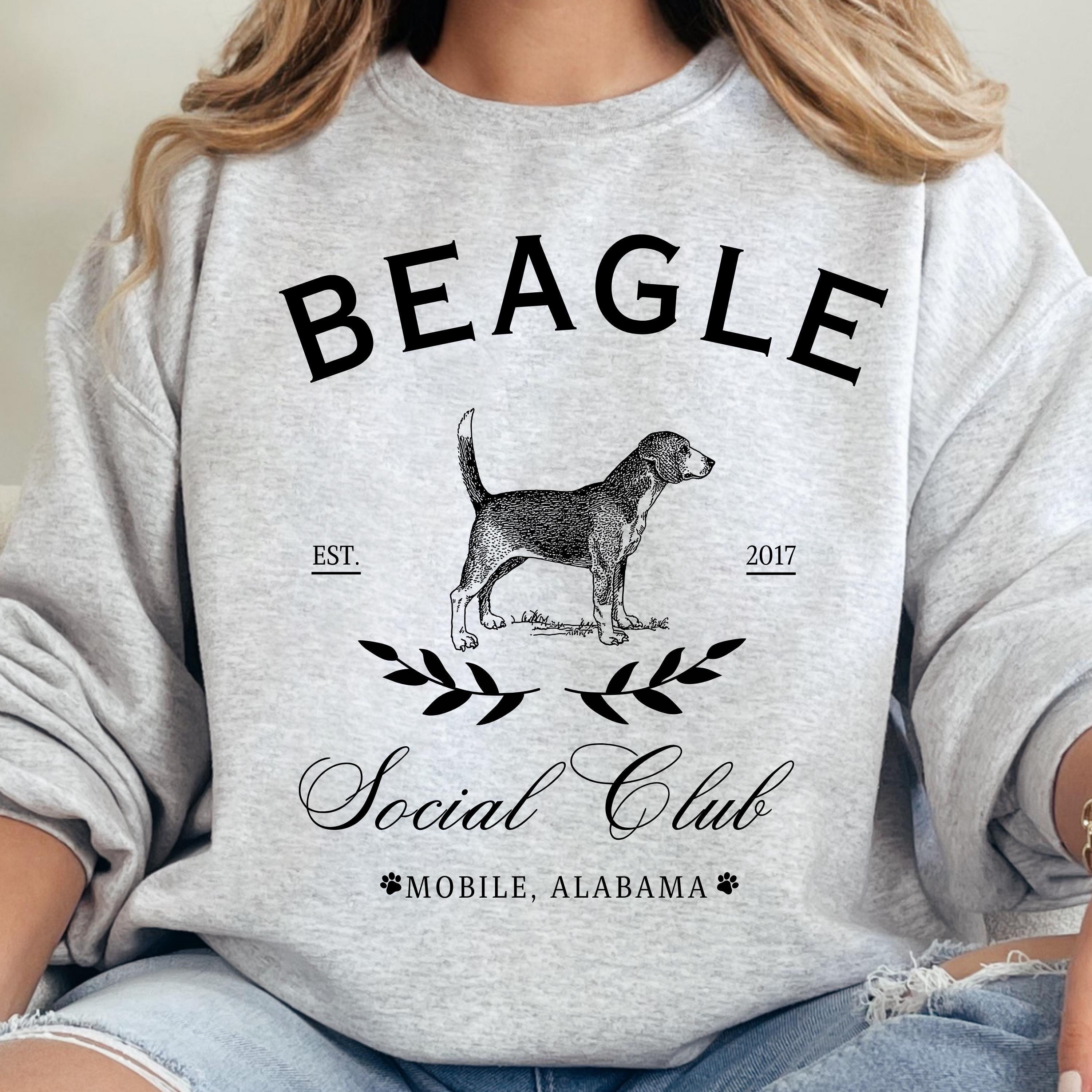 Custom Beagle Sweater Personalized Beagle Breed Dog Sweatshirt Gift for ...