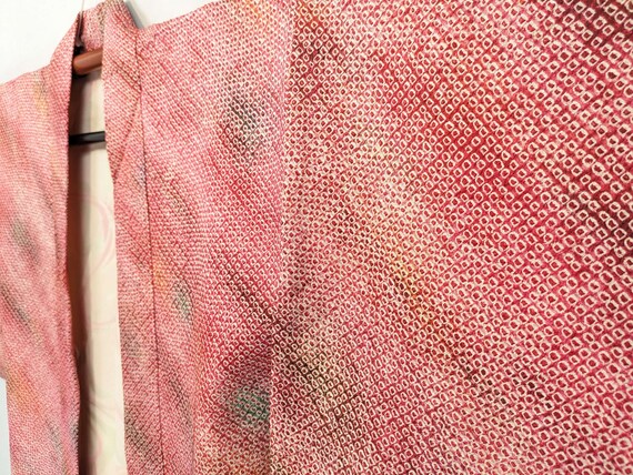 Haori Japonais vintage Shibori,veste,original, ra… - image 3