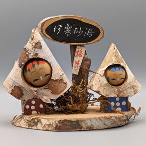 Vintage Japanese decoration, rare, crafts, handmade, tradition, Japan, decoration