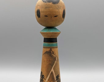 Kokeshi Japonais vintage, rare, artisanat, fait main, tradition, japon, decoration