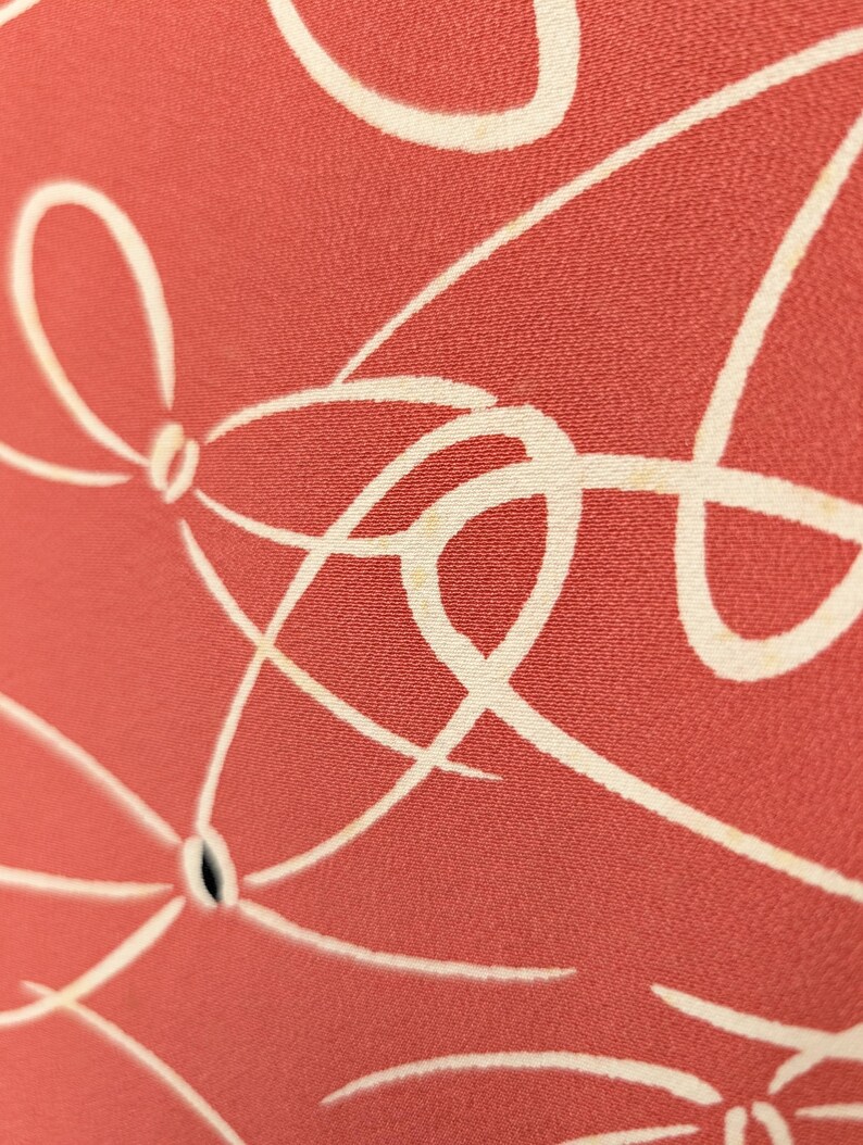 Nastro Rosa Giacca Haori vintage color rosa corallo - Motivi grafici a nastro ...