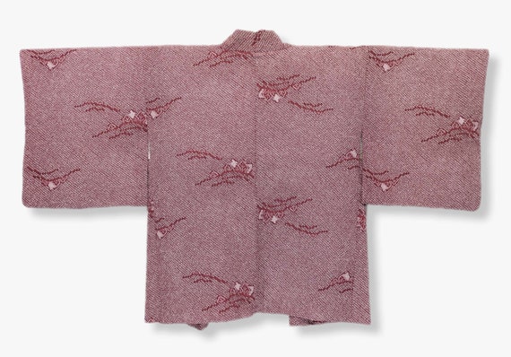 Haori Japonais vintage, veste kimono, handmade, m… - image 2