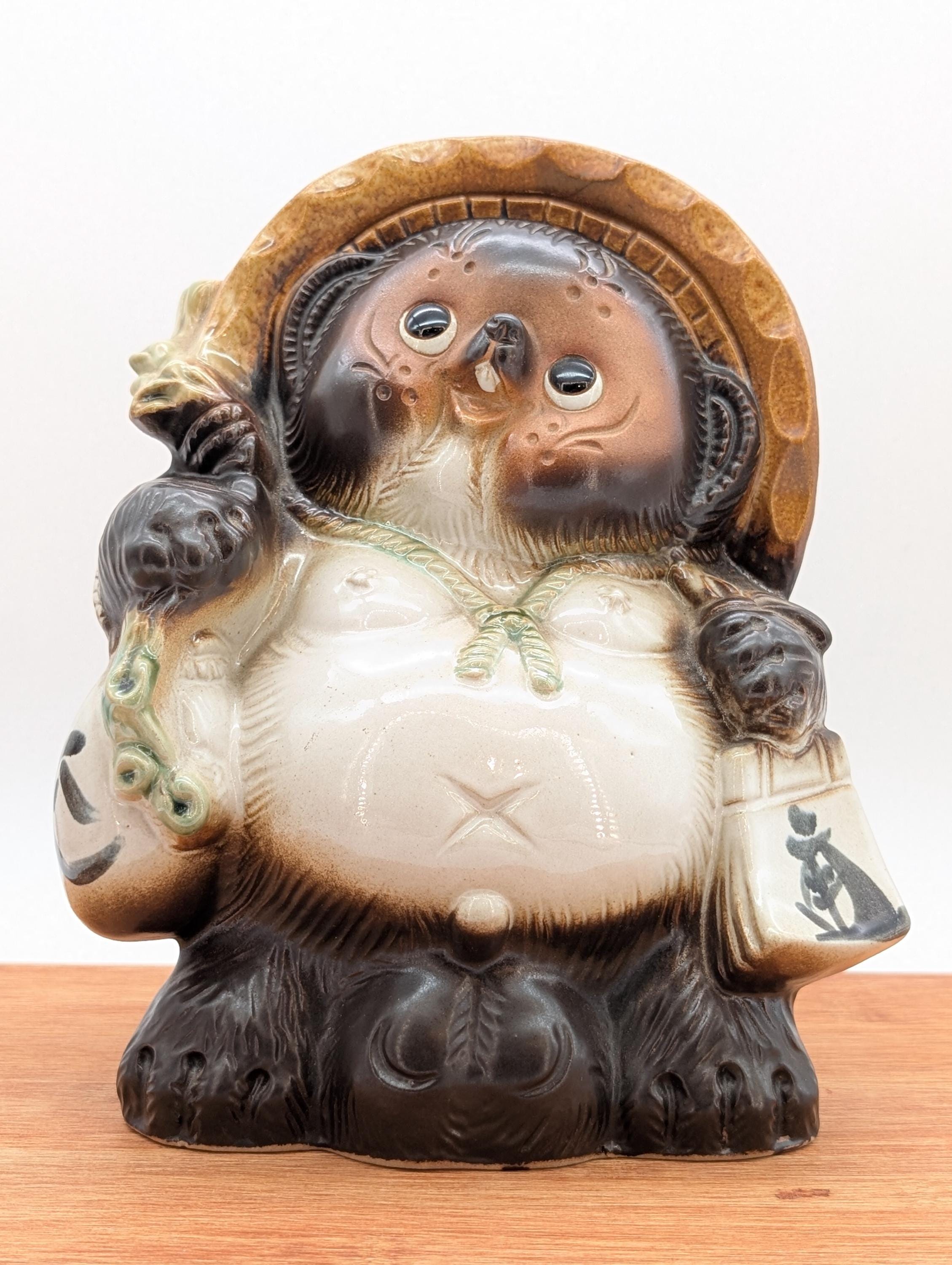たぬき 彫刻 Tanuki statue - Etsy 日本