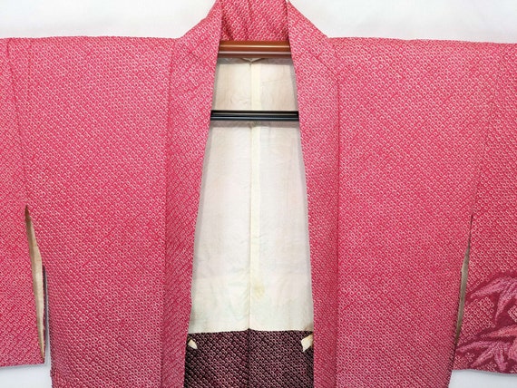 Haori Shibori Japonais vintage, veste japonaise, … - image 3
