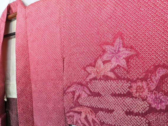 Haori Shibori Japonais vintage, veste japonaise, … - image 5
