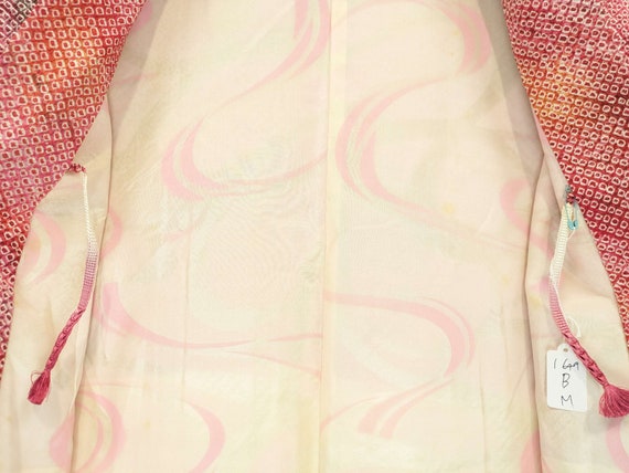 Haori Japonais vintage Shibori,veste,original, ra… - image 5