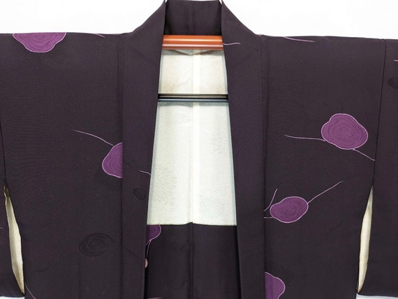 Haori Japonais vintage, veste kimono, handmade, m… - image 8