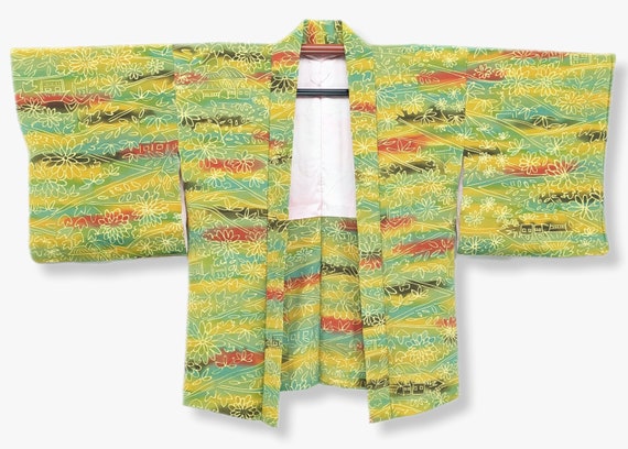 Haori Japonais vintage, rare, authentique, veste,… - image 1