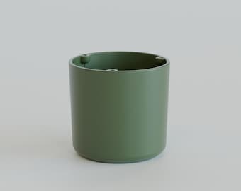 Hanging Planter, Indoor Plant Pot, Modern Hanging Basket, 3D Printed, Removable Drip Tray, Scandinavian Home Decor