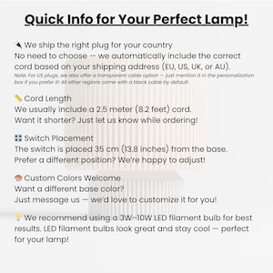 Modern Bedside Table Lamp – Warm Soft Light, Minimalist Design, E27 Socket with Switch image 10