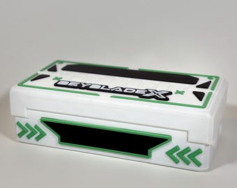 Beyblade X Deck Box | Beyblade Case | 3-Slot Magnetic Storage & Tournament Use