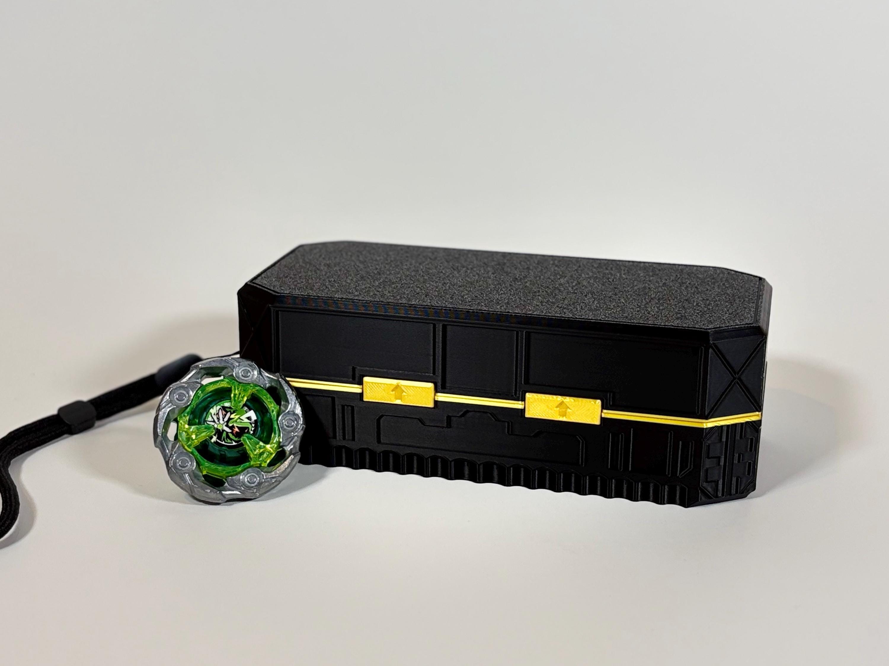 Beyblade X Deck Box With Lanyard | Victory Beyblade Case | 3-slot