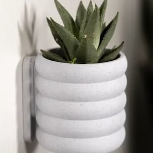 Jardinière murale Big Bubbles | Pot de fleurs suspendu | PLA marbre mat | Décoration d'intérieur imprimée en 3D | Jardin vertical | Maison Jardin