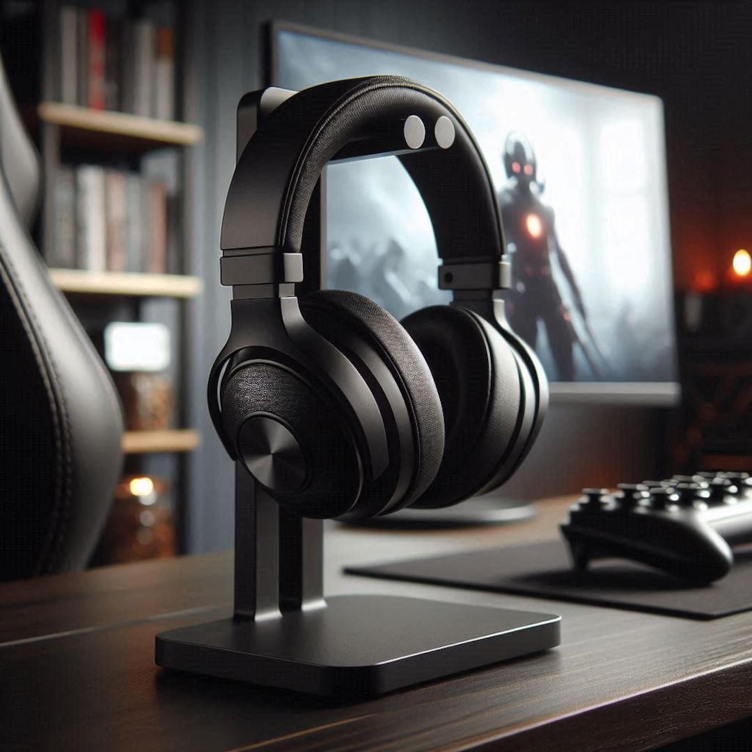Stylish Headphone Stand | Stable Headset Holder | Sleek Desk Organizer ...