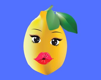 Funny Fruit Face, Lemon