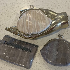 Keuze uit vintage Eelskin-portefeuilles portemonnees made in Korea GRATIS VERZENDING