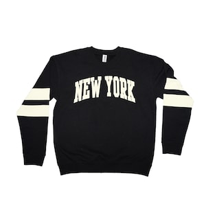 Sweatshirt with stripes on sleeves 2025