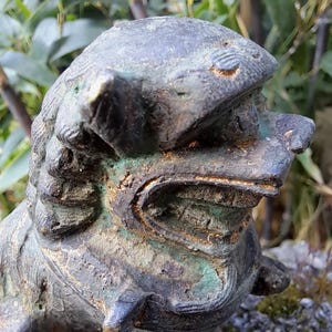 3,14 inch Chinese Guardian Lion Vintage Dog Lion Foo