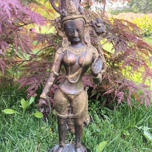 Antike Tara Tibetischer Buddhismus Statue 43 cm