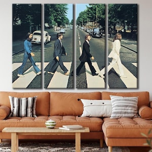 The Beatles Wall Art, The Beatles Canvas Art, The Beatles Home Decor, The Beatles Wall Art Gift, The Beatles Ready to Hang Canvas Art