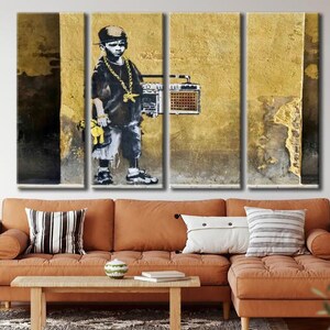 Banksy Canvas Print, 