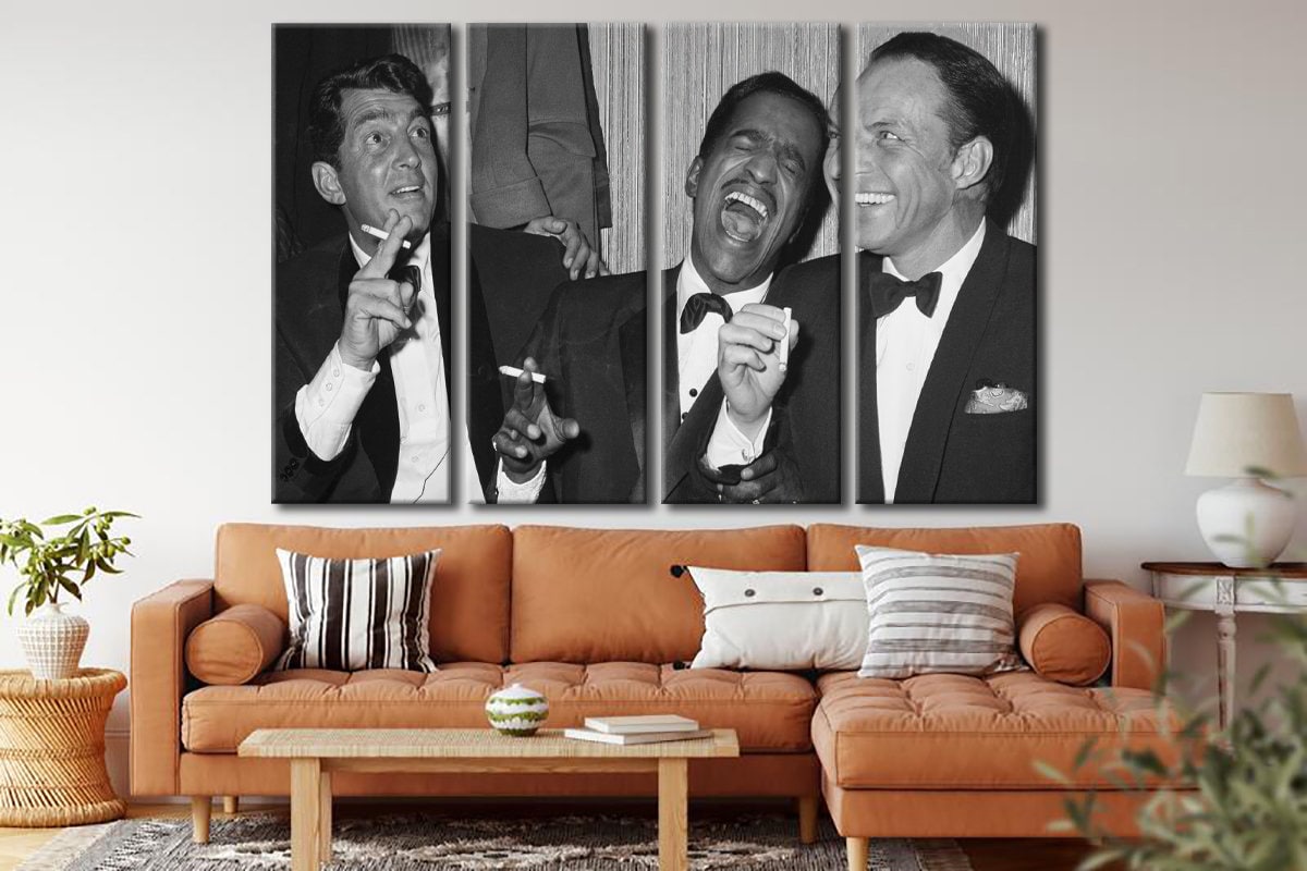 The Rat Pack Wall Art, Rat Pack Canvas Art, Rat Pack Home Decor, the