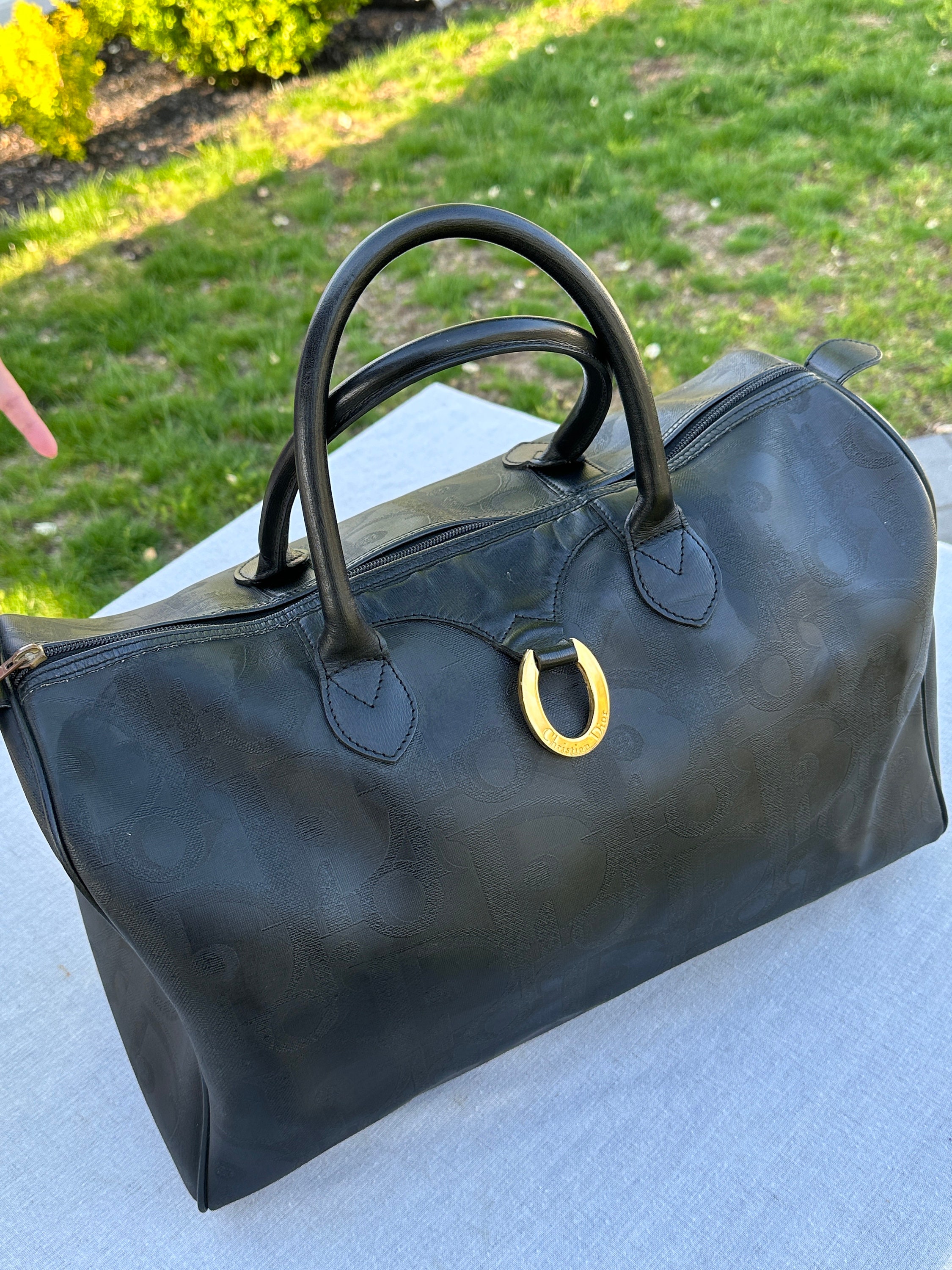 Christian Dior Vintage Trotter Boston Bag – Leiame Luxe