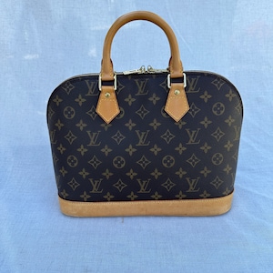 Vintage 1990's Handbag Authentic Louis Vuitton Alma Bag -  Hong Kong