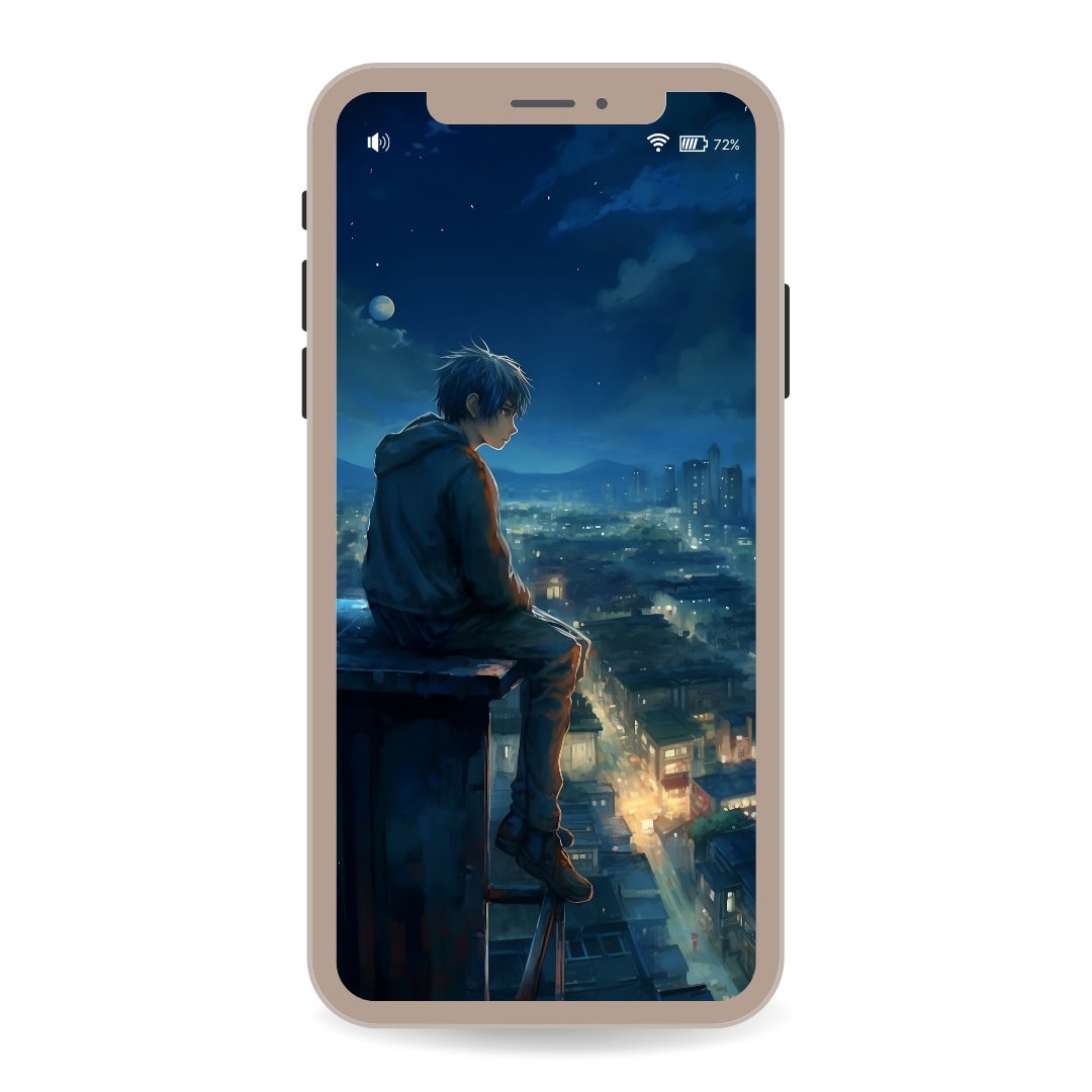 Anime Landscape Wallpaper for Iphone, 4k, Ios 16 Depth Effect - Etsy